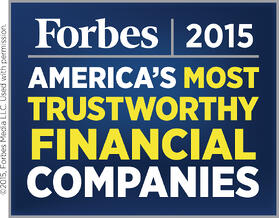 Forbes most trustworthy Financial companies
